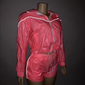 Reflective Leisure Jacket and short set.